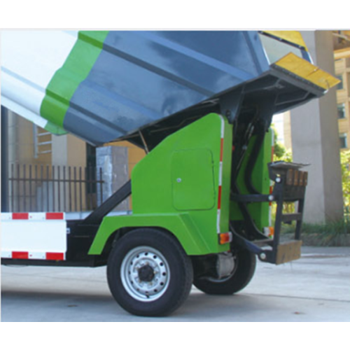 Camion elettricu di basura